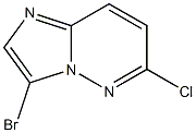 3-Bromo-6-chloroimidazo[1,2-b]pyridazine 97%,,结构式