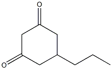 5-Propylcyclohexane-1,3-dione 98% 化学構造式
