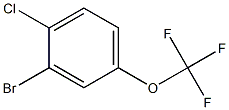 1-BROMO-2-CHLORO-5-(TRIFLUOROMETHOXY)BENZENE Structure