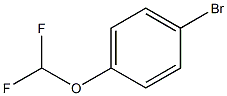 1-BROMO-4-(DIFLUOROMETHYLOXY)BENZENE 化学構造式