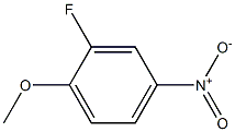 2-FLOURO-4-NITROANISOLE 结构式