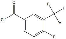 3-(TRIFLUOROMETHYL)-4-FLUOROBENZOYL CHLORIDE 结构式