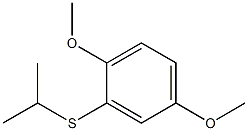 2,5-DIMETHOXY-1-ISOPROPYLTHIOBENZENE Struktur