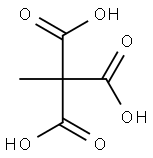 1,1,1-ethanetricarboxylic acid 结构式
