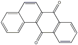 1,2-benz-9,10-anthraquinone 化学構造式