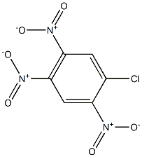 1-chloro-2,4,5-trinitro-benzene Structure