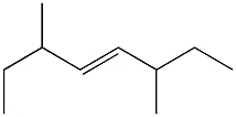 3,6-dimethyl-4-octene Structure