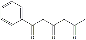 苯甲醯乙醯丙酮, , 结构式