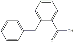 benzylbenzoic acid Struktur