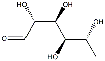 6-去氧葡萄糖, , 结构式