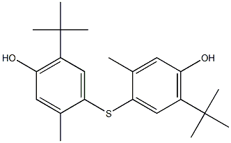 硫化二(2-甲-4-羥-5-三級丁苯),,结构式