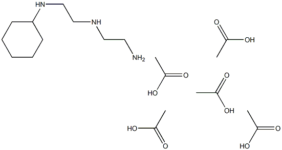 cyclohexyldiethylenetriamine pentaacetic acid 结构式