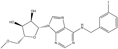 N-(3-iodobenzyl)-5'-O-methyladenosine