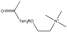 acetyltelluronium choline Structure