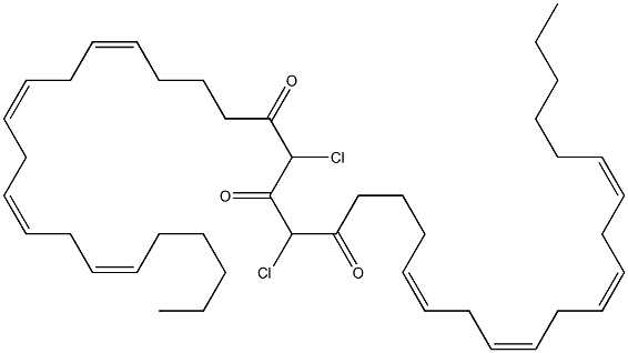 arachidonoyl-chloromethyl ketone 结构式