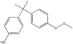 methoxybisphenol A 化学構造式