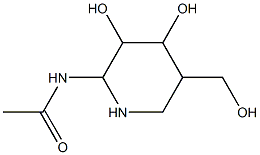 2-acetamido-5-hydroxymethylpiperidine-3,4-diol