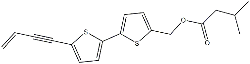 5'-hydroxymethyl-5-(butyl-3-en-1-yn)-2,2'-biothiophene isovalerate|