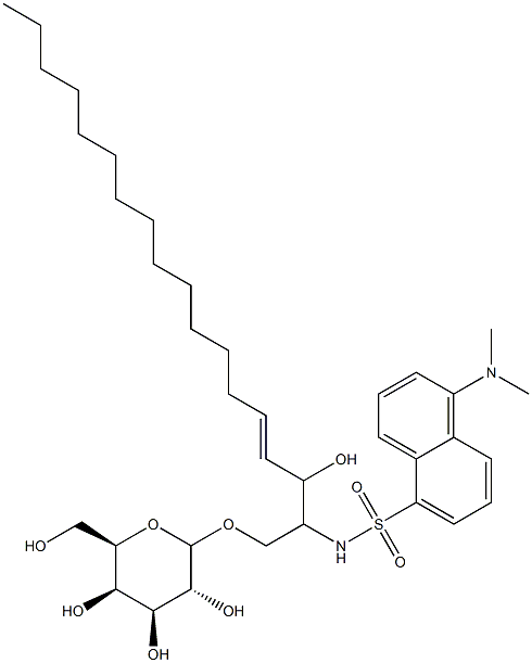 galactosyl-N-dansyl-sphingosine|