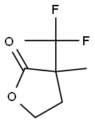 3-(1,1-difluoroethyl)dihydro-3-methyl-2(3H)-furanone Struktur