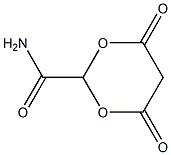 1,3-dioxane-4,6-dione-carboxamide 化学構造式