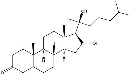 16,20-dihydroxycholestan-3-one|