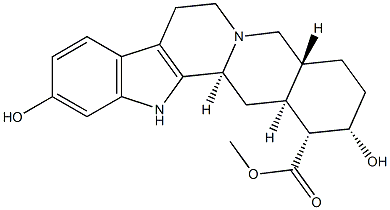 11-hydroxy-yohimbine 结构式