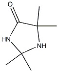 2,2,5,5-tetramethyl-4-imidazolidinone,,结构式