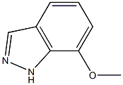 7-methoxyindazole 化学構造式