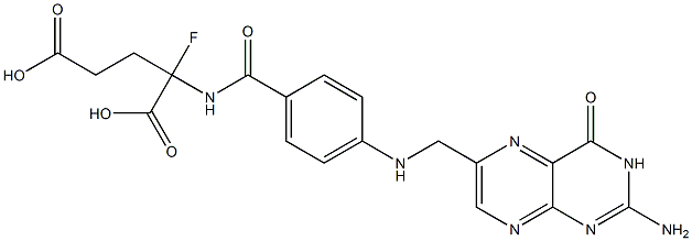 gamma-fluorofolic acid Structure