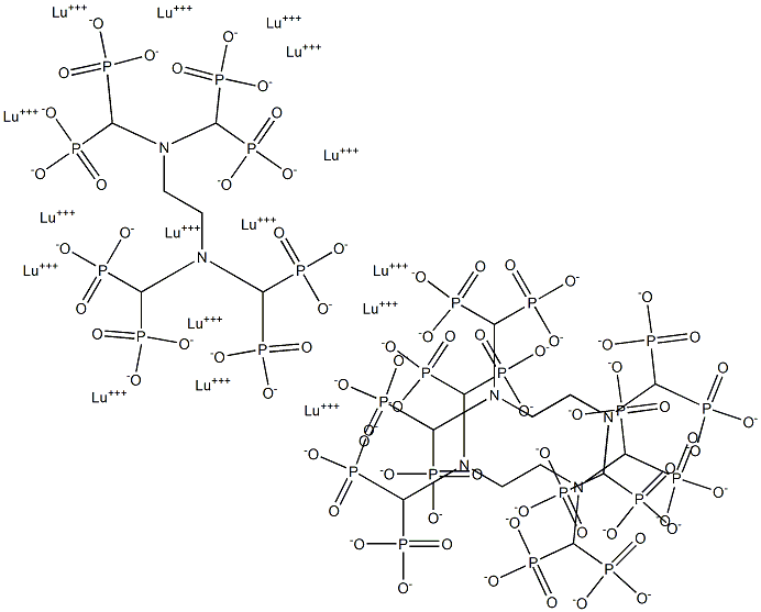 lutetium ethylenediaminetetramethylene phosphonic acid 结构式