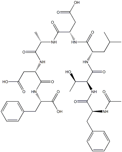  acetyl-phenylalanyl-threonyl-leucyl-aspartyl-alanyl-aspartyl-phenylalanine