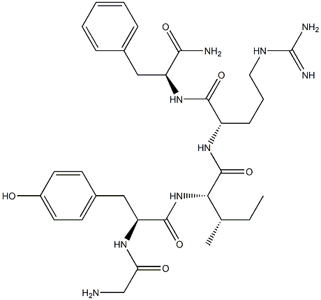 glycyl-tyrosyl-isoleucyl-arginyl-phenylalaninamide
