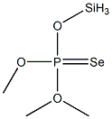 O,O,O-trimethylsilyl selenophosphate,,结构式