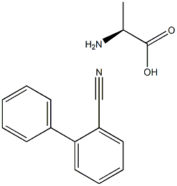 2'-cyano-(biphenyl) alanine,,结构式