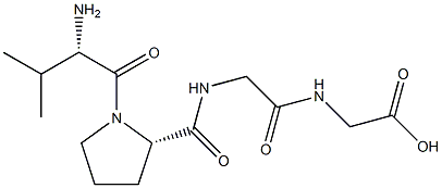 valyl-prolyl-glycyl-glycine Structure