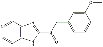 2-(3-methoxyphenylmethylthionyl)-imidazo(4,5-c)pyridine