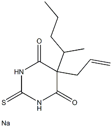 ThiamytalSodium Struktur