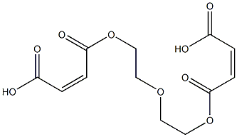 DIETHYLENEGLYCOLBIS(MALEATE) 结构式