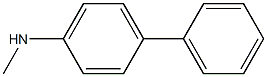 N-METHYL-4-AMINOBIPHENYL Structure