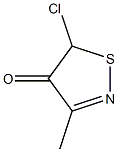 5-CHLORO-3-METHYLISOTHIAZOLONE 化学構造式