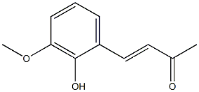 4-(2-HYDROXY-3-METHOXYPHENYL)-3-BUTEN-2-ONE Structure