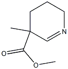 TETRAHYDROMETHYLNICOTINICACID,METHYLESTER Structure