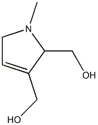 2,3-BISHYDROXYMETHYL-1-METHYL-3-PYRROLINE Structure