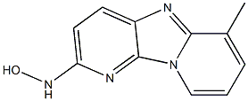 N-HYDROXY-2-AMINO-6-METHYLDIPYRIDO(1,2-A:3',2'-D)IMIDAZOLE 结构式