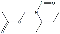 SEC-BUTYLACETOXYMETHYLNITROSAMINE Struktur