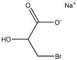 SODIUM3-BROMOLACTATE Structure