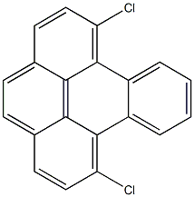 1,8-DICHLOROBENZO(E)PYRENE,,结构式