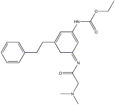 3-CARBETHOXYAMINO-5-DIMETHYLAMINOACETYL-IMINODIBENZYL 结构式