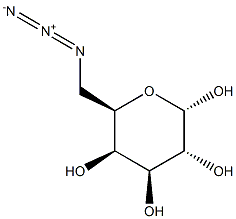 6-AZIDO-6-DEOXY-ALPHA-D-GALACTOSE,,结构式